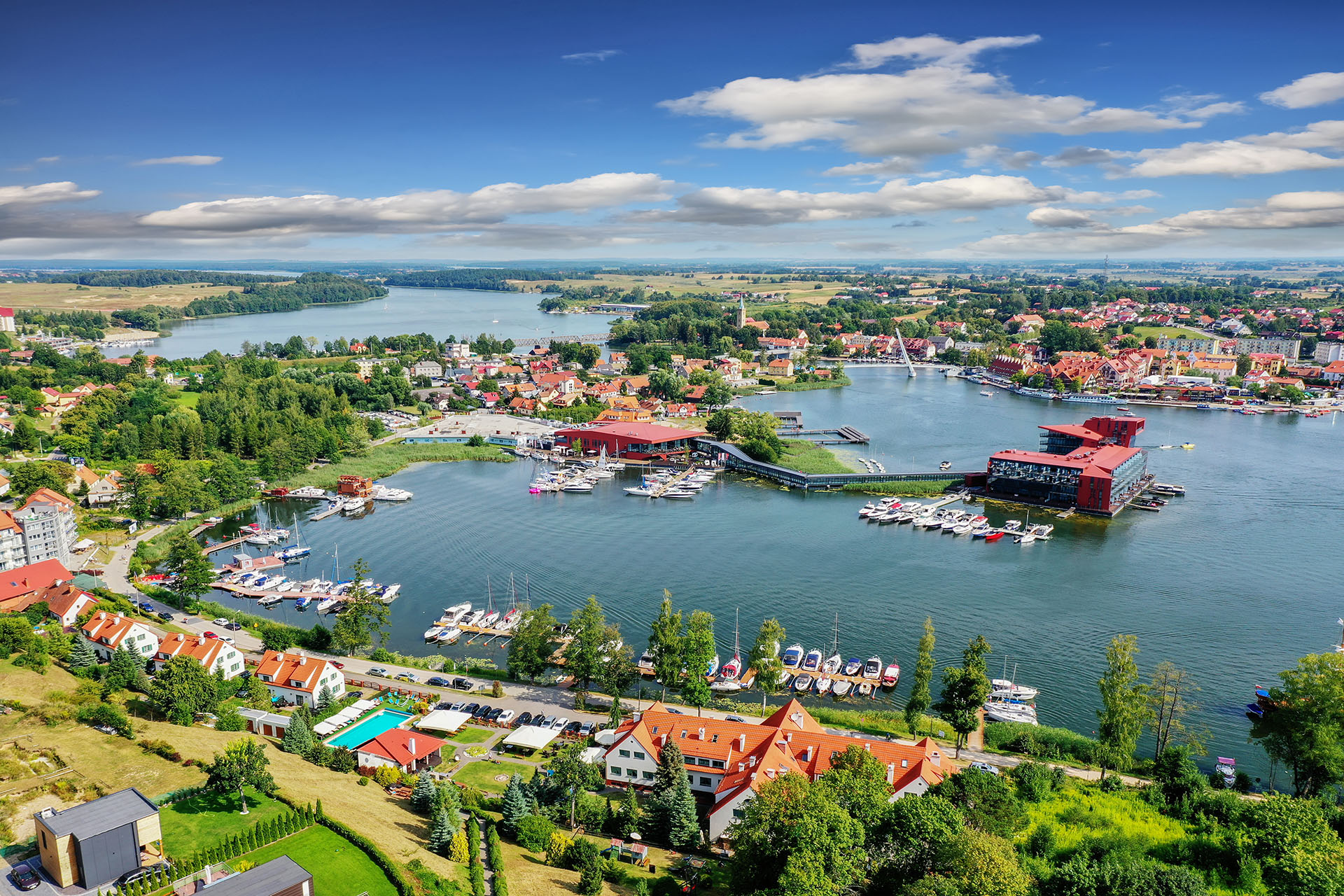 Mięta i Woda - widok na obiekt
